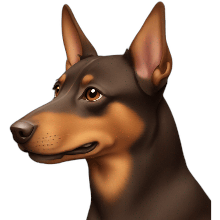 brown australian kelpie emoji