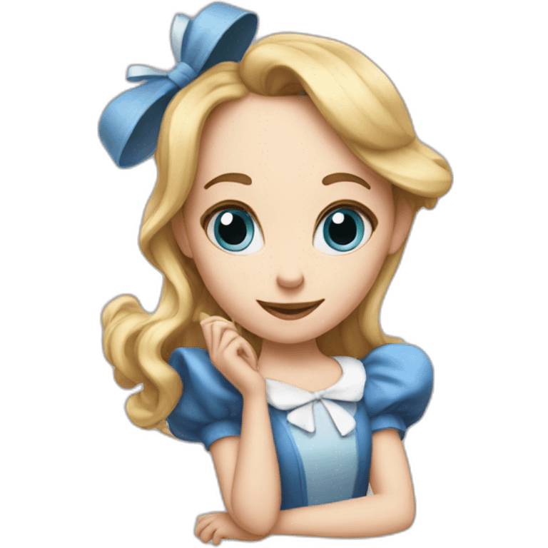 Alice in the wonderland  emoji