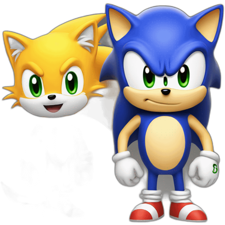 sonic and tails emoji