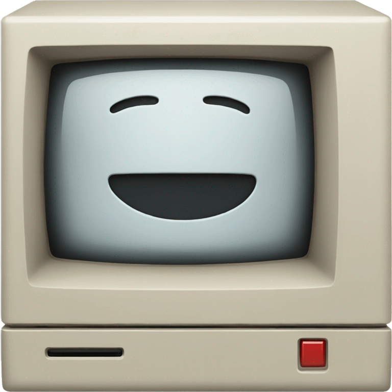 vintage macintosh emoji