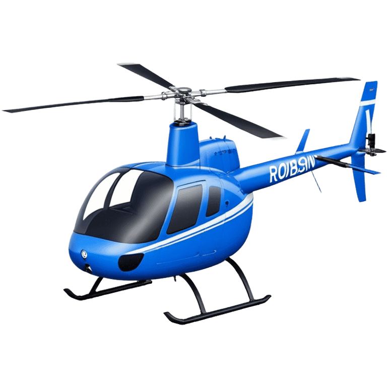 Robinson R44 - Robinson Helicopter Company (Model Year: 2021) (Iconic colour: Blue) emoji