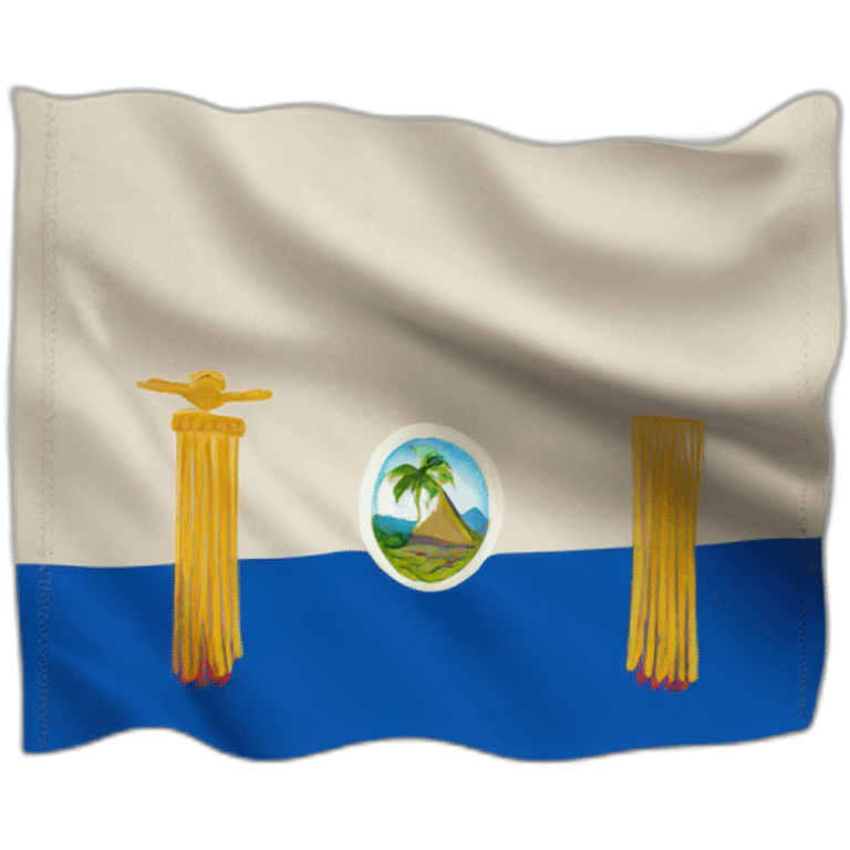 Bandera de Nicaragua  emoji