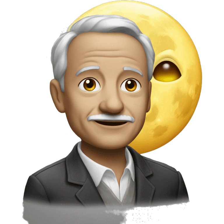 "LDMK" to the moon emoji