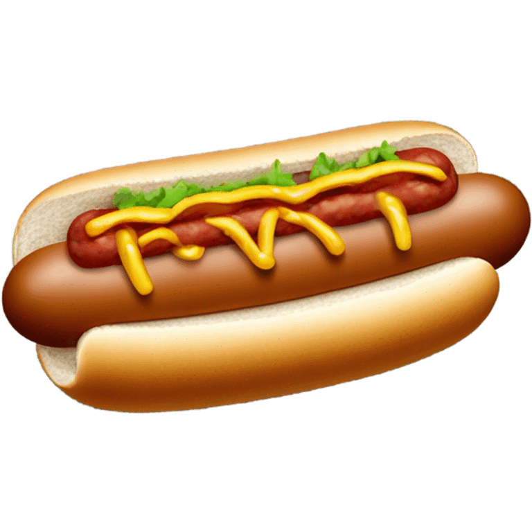 hot dog with gray bread emoji