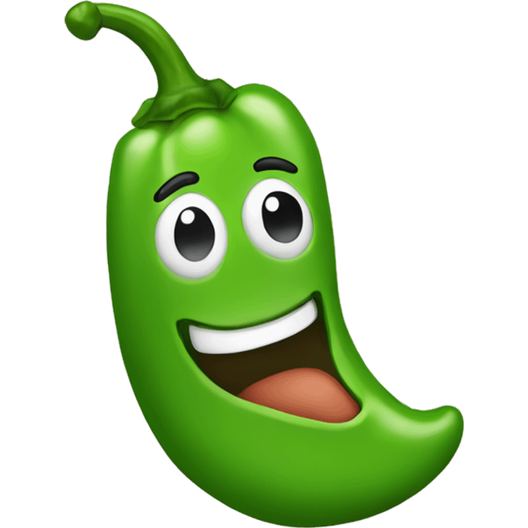 green chili emoji