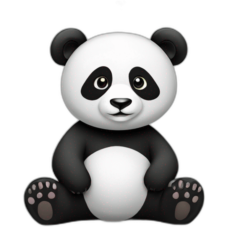 Panda poker cards emoji