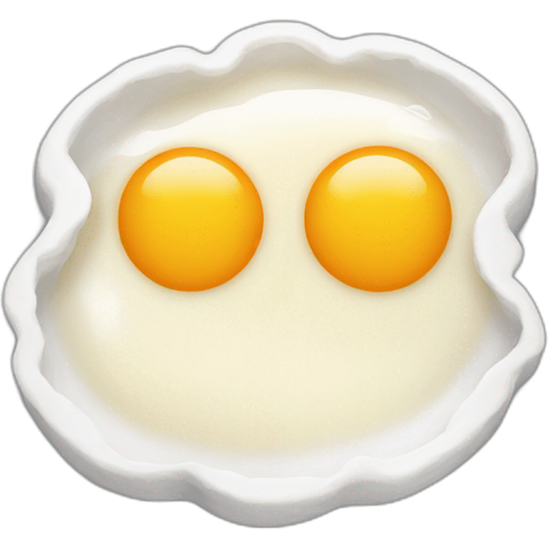 Fried eggs emoji