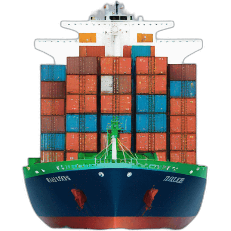 container ship emoji