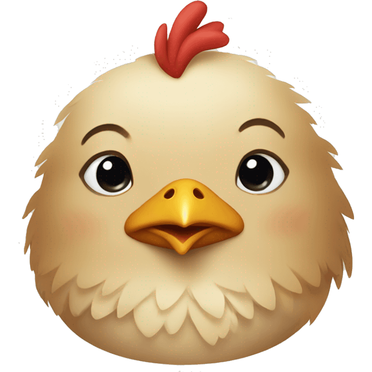 cute chicken emoji