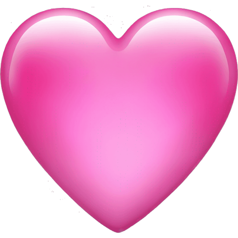 pink glass heart emoji