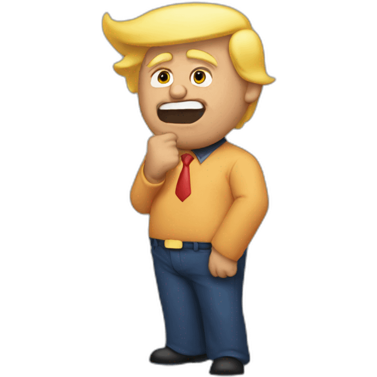 trump who farts emoji