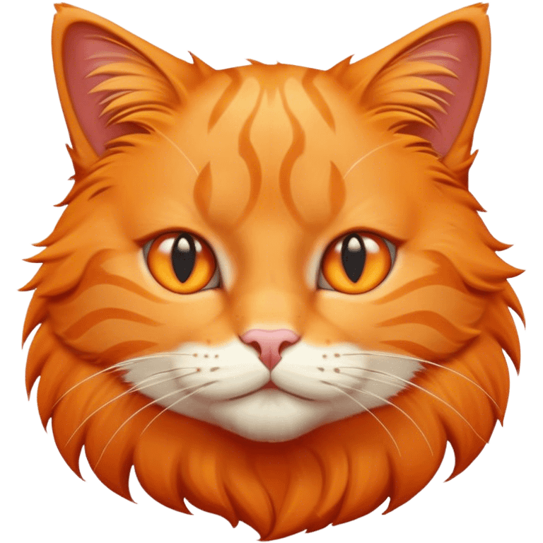 Orange cat  emoji