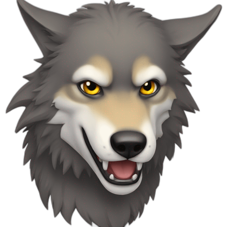 Loup-garou emoji