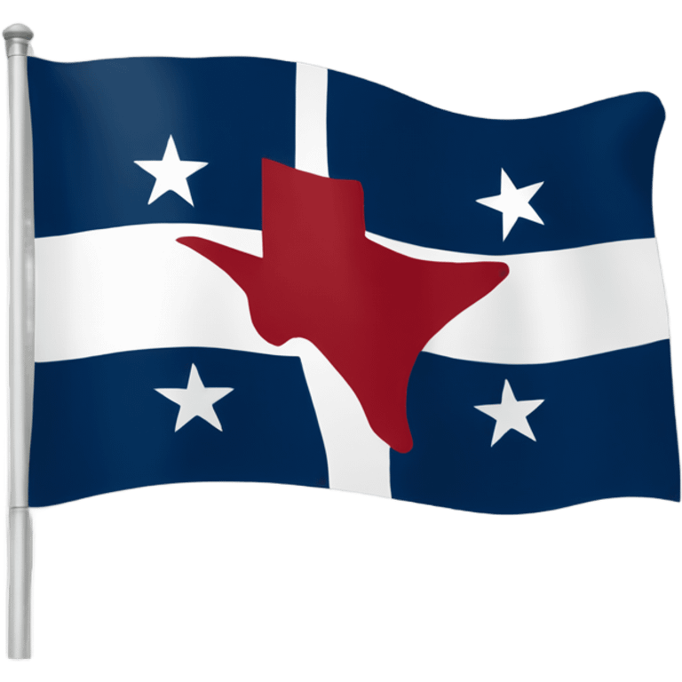 The State of Texas Flag emoji