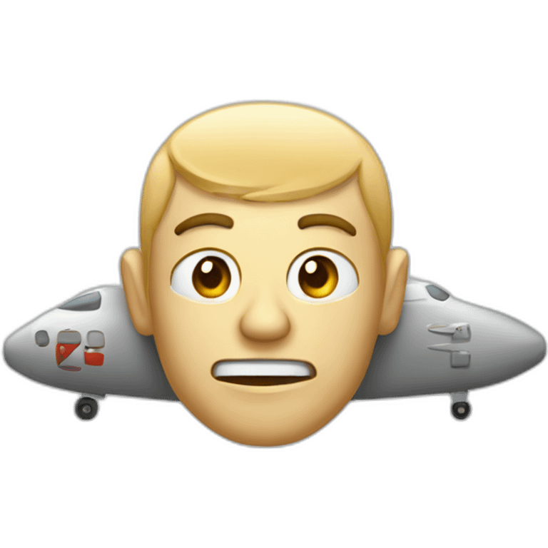 Mort sur un avion emoji