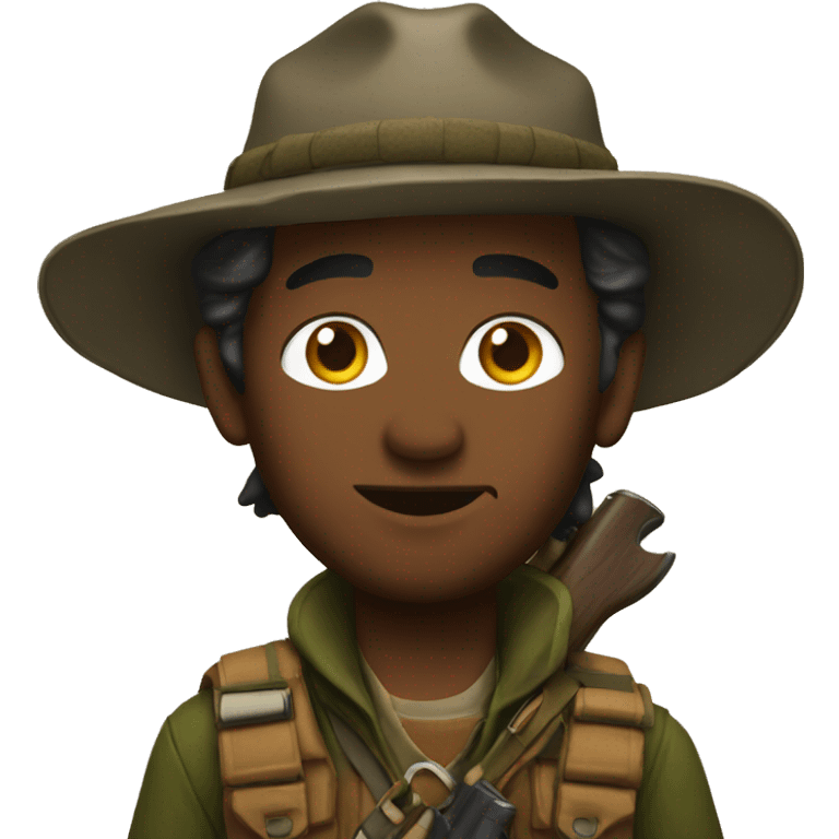 hunter emoji