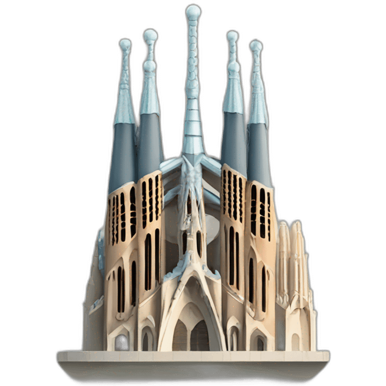 barcelona sagrada familia emoji