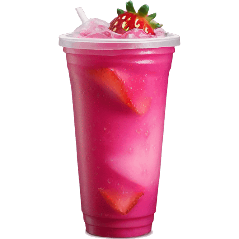 Dunkin’ Strawberry Dragonfruit Refresher emoji