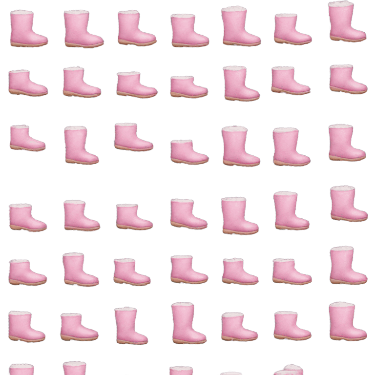 pink uggs emoji