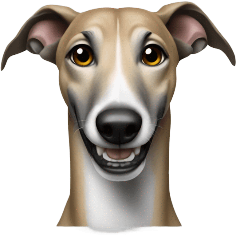 Thug greyhound emoji