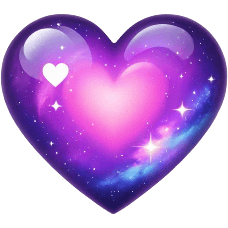 galaxy heart emoji