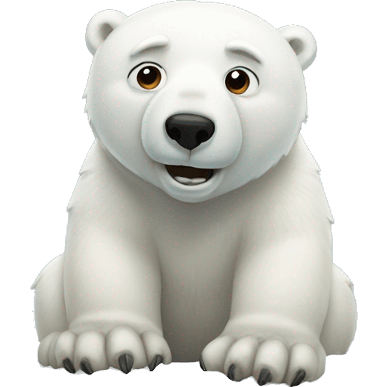 polar bear emoji