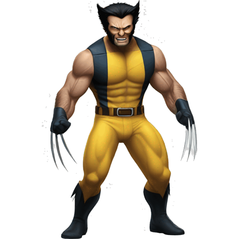 full body wolverine emoji