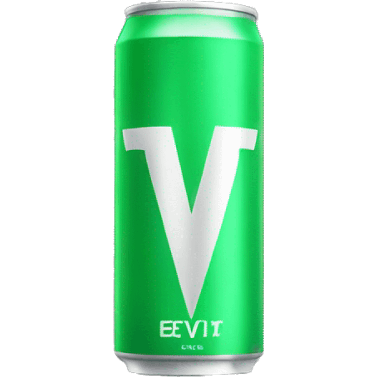 energy drink with V logo emoji