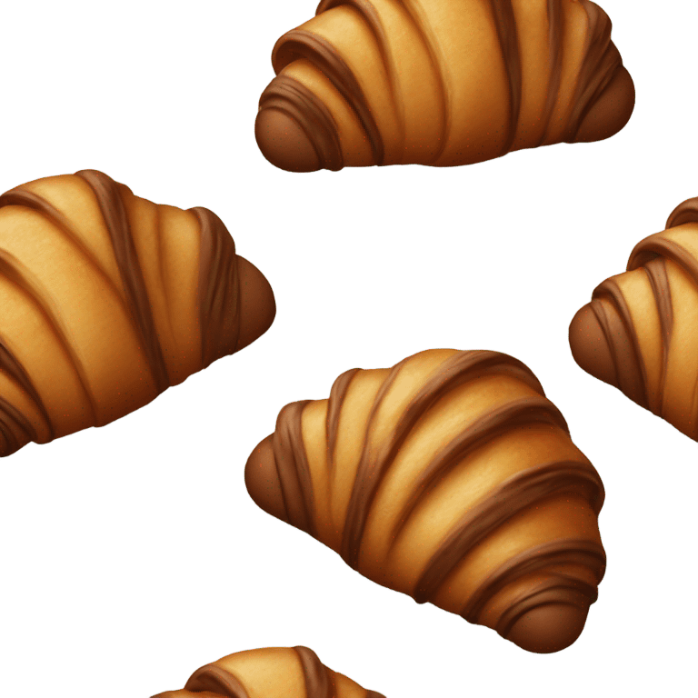 chocolate croissant emoji