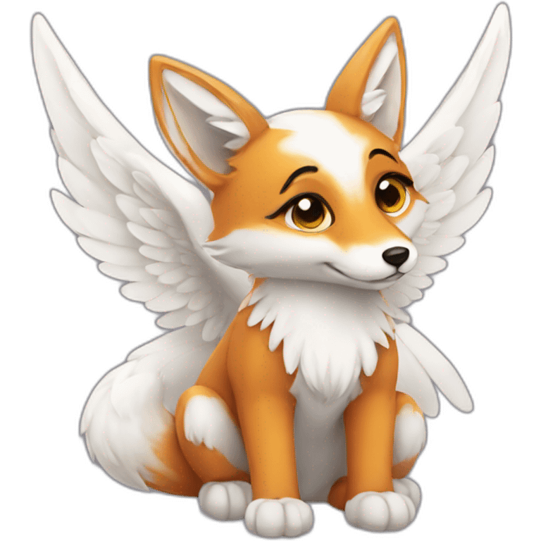 Angel Fox emoji