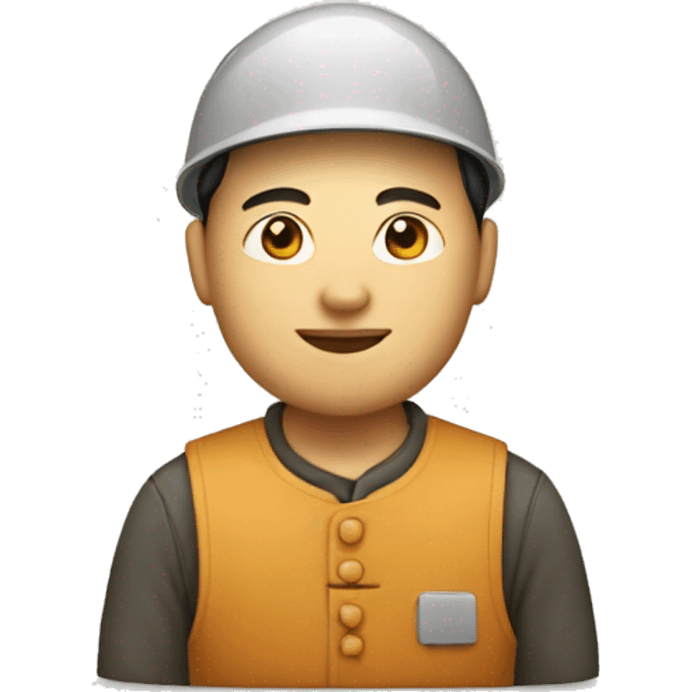 Craftman showing a mao emoji