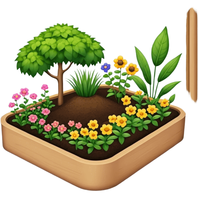 inground garden bed emoji