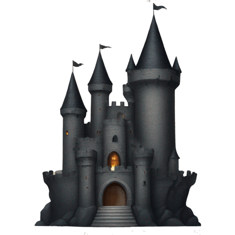 Dark castle emoji