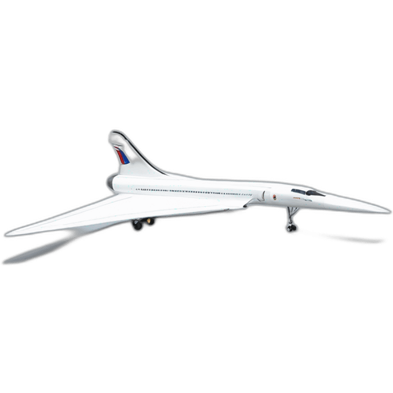 Concorde plane emoji