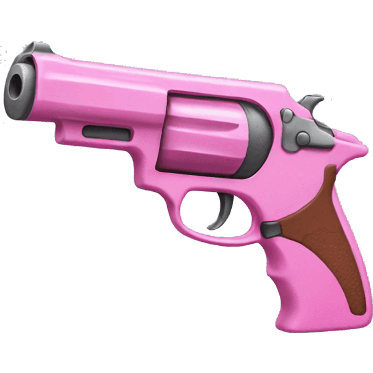 pretty pink gun emoji