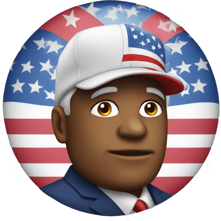 make America great again hat  emoji