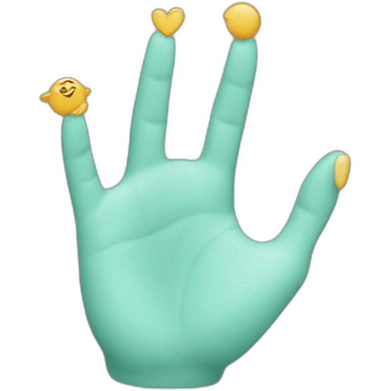 Cœur avec les mains emoji