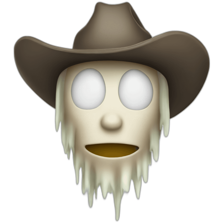 cowboy ghost emoji