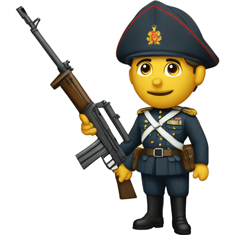 Militar infantería  España emoji