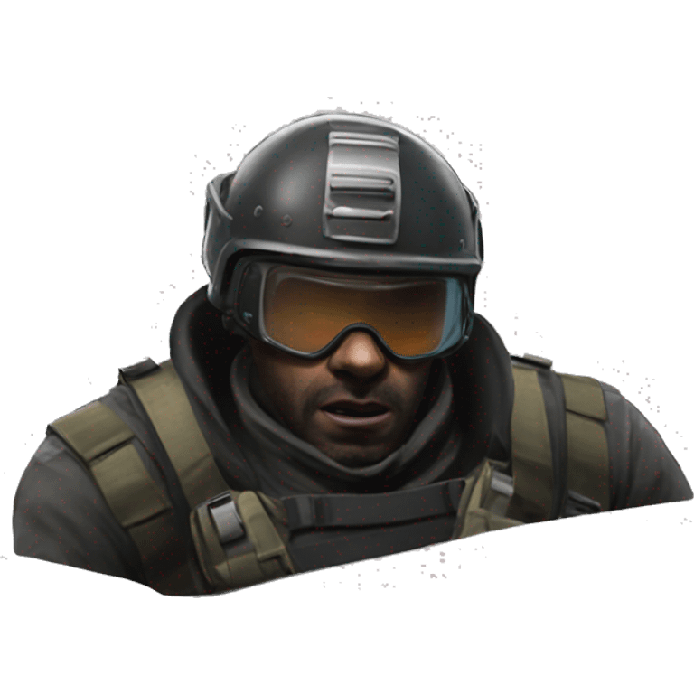 Sledge from rainbow six siege emoji