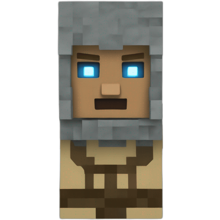 Minecraft guardian emoji