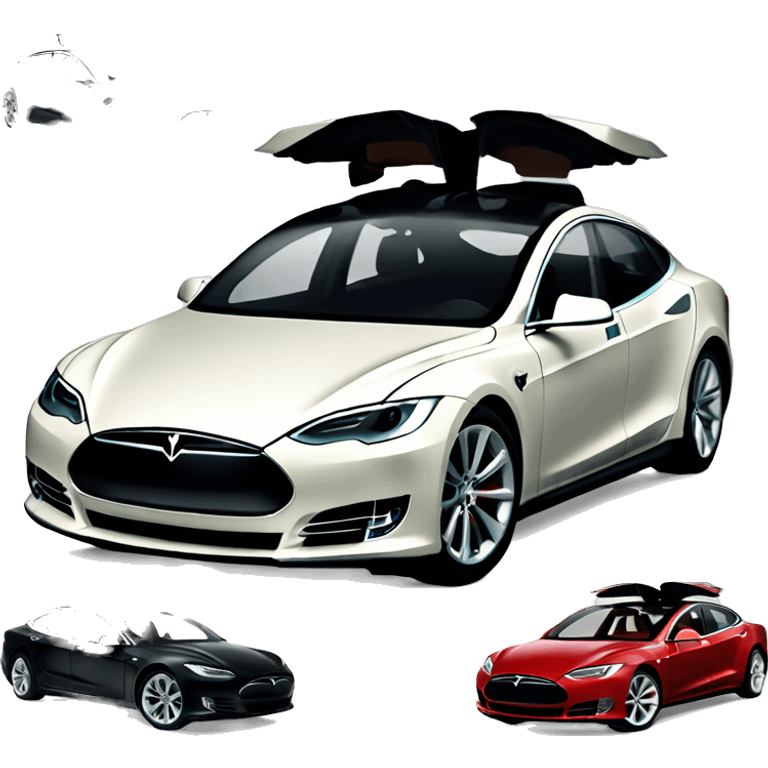 coche tesla emoji