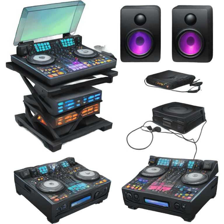 Dj equipment  emoji