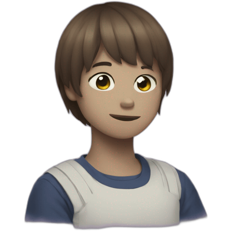 Frisk Undertale emoji