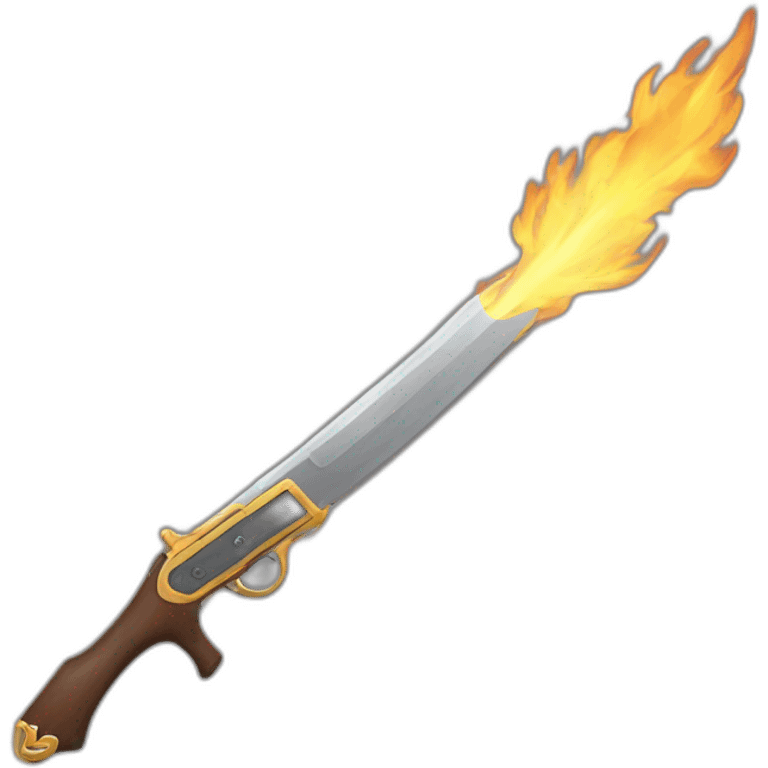 Arme à feu sophistiqué emoji