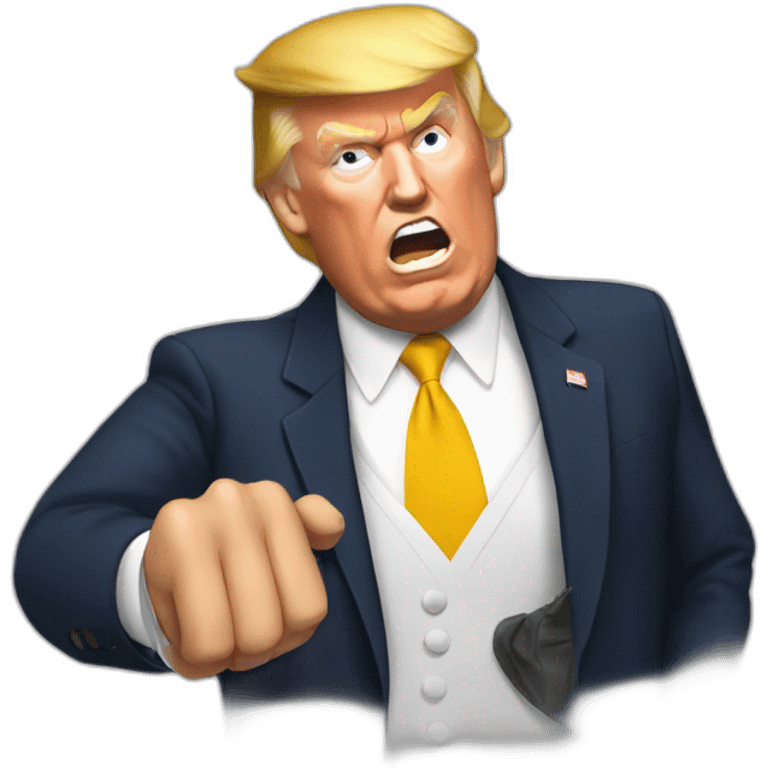 trump punch emoji