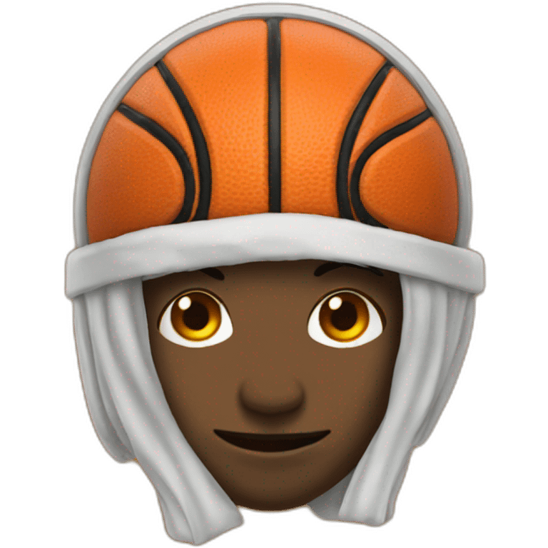 basketball-head emoji