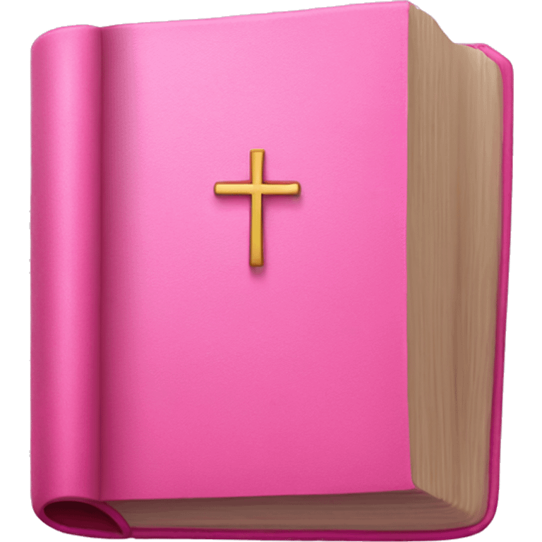 pink bible emoji