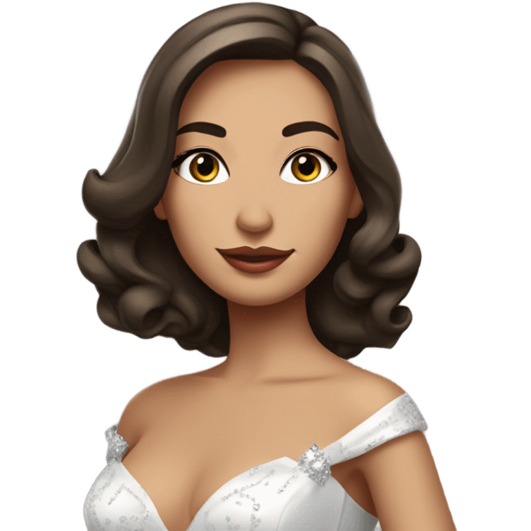 Miss france brunette emoji