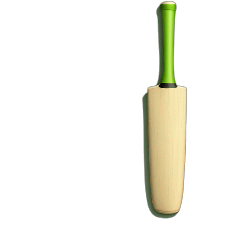 Cricket bat emoji